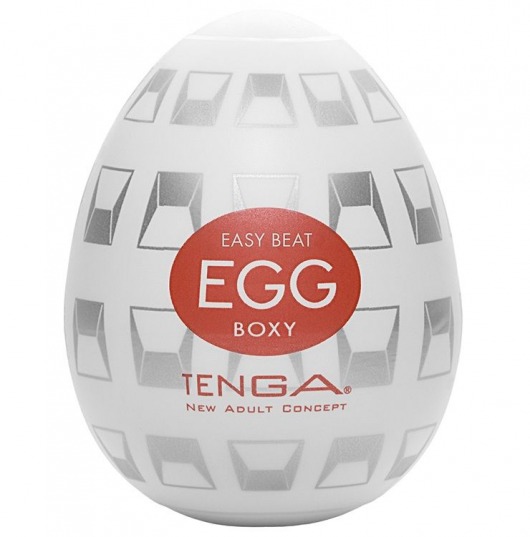 Мастурбатор-яйцо EGG Boxy - Tenga - в Батайске купить с доставкой