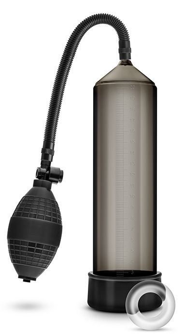 Черная вакуумная помпа VX101 Male Enhancement Pump - Blush Novelties - в Батайске купить с доставкой