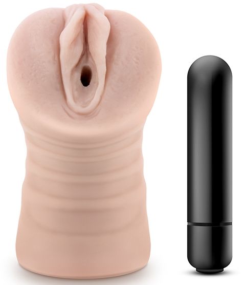 Телесный мастурбатор-вагина Rain - Blush Novelties - в Батайске купить с доставкой