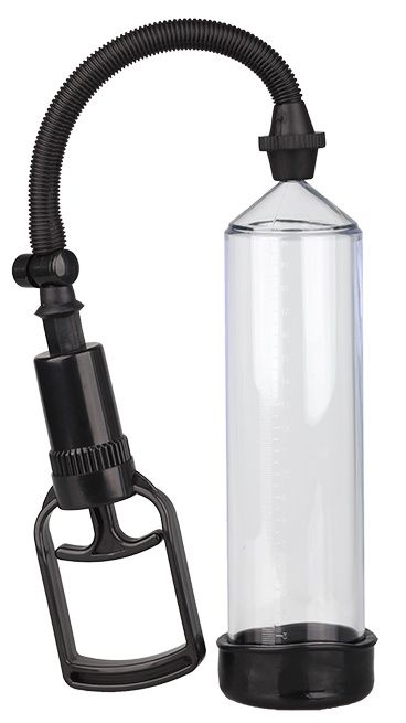 Прозрачная вакуумная помпа TRIGGER HANDLE PENIS PUMP - Dream Toys - в Батайске купить с доставкой