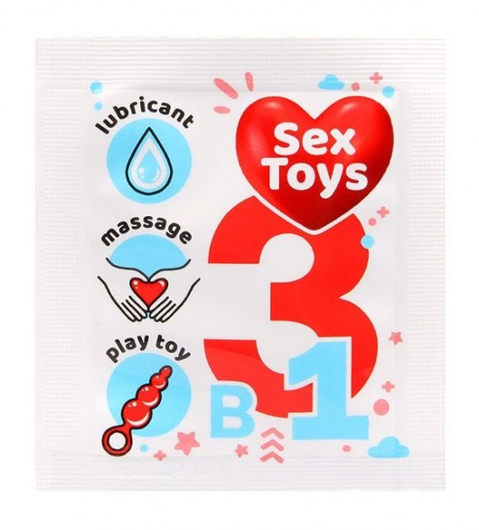 Гель-лубрикант на водной основе Sex Toys - 4 гр. - Биоритм - купить с доставкой в Батайске
