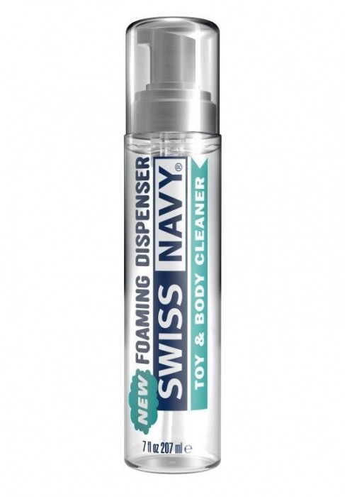 Очищающая пенка для игрушек и тела Swiss Navy Toy   Body Cleaner Foamer - 207 мл. - Swiss navy - купить с доставкой в Батайске