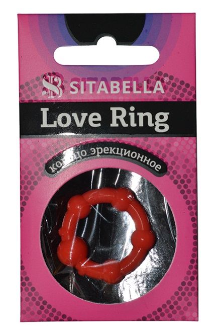 Эрекционное кольцо из киберкожи со стимулирующими бусинами - Sitabella - в Батайске купить с доставкой