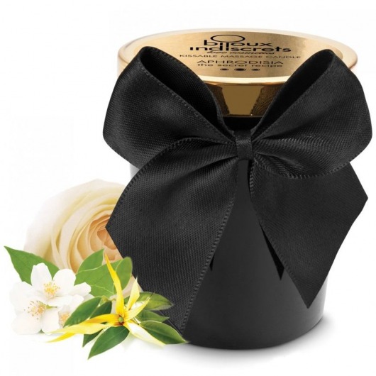 Массажная свеча Aphrodisia с цветочным ароматом - 70 мл. - Bijoux Indiscrets - купить с доставкой в Батайске