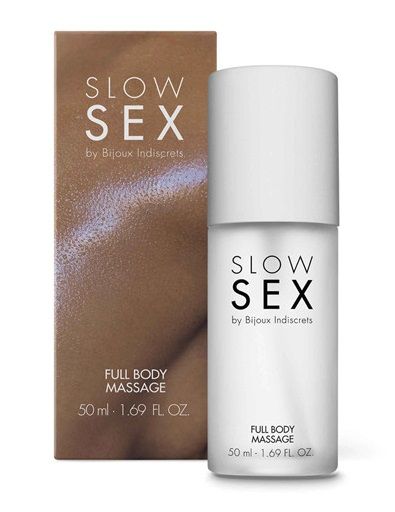 Массажный гель Slow Sex Full Body Massage - 50 мл. - Bijoux Indiscrets - купить с доставкой в Батайске