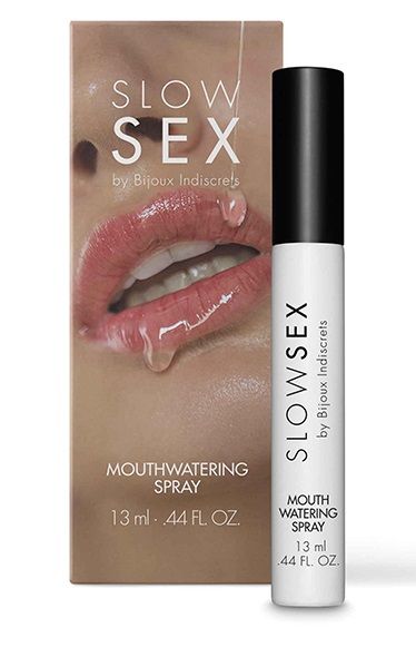 Спрей для усиления слюноотделения Slow Sex Mouthwatering Spray - 13 мл. - Bijoux Indiscrets - купить с доставкой в Батайске