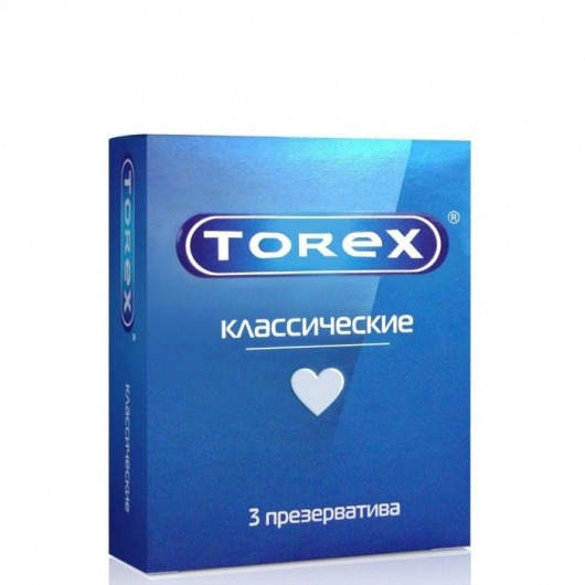 Гладкие презервативы Torex  Классические  - 3 шт. - Torex - купить с доставкой в Батайске