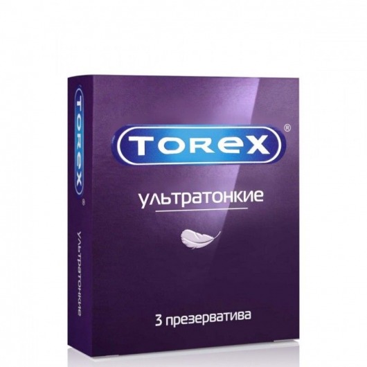 Презервативы Torex  Ультратонкие  - 3 шт. - Torex - купить с доставкой в Батайске