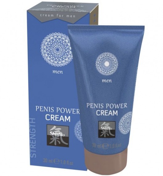 Возбуждающий крем для мужчин Penis Power Cream - 30 мл. - Shiatsu - купить с доставкой в Батайске