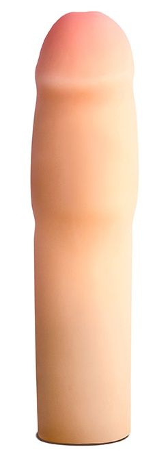 Телесная насадка-удлинитель на пенис PERFORMANCE 1.5INCH COCK XTENDER - 16 см. - Blush Novelties - в Батайске купить с доставкой