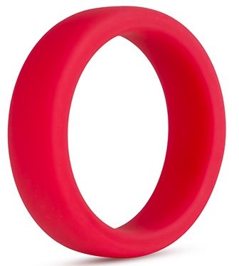 Красное эрекционное кольцо Silicone Go Pro Cock Ring - Blush Novelties - в Батайске купить с доставкой