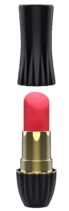 Клиторальный стимулятор-помада LIPSTICK - 9,3 см. - Dream Toys - купить с доставкой в Батайске