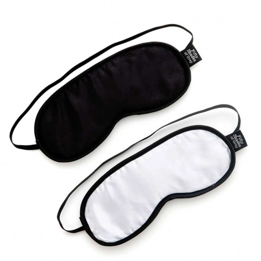 Набор из двух масок на глаза Soft Blindfold Twin Pack - Fifty Shades of Grey - купить с доставкой в Батайске