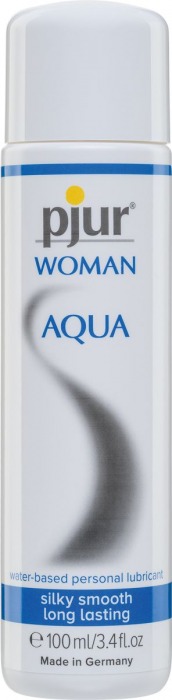 Лубрикант на водной основе pjur WOMAN Aqua - 100 мл. - Pjur - купить с доставкой в Батайске