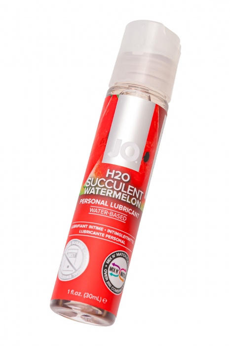 Лубрикант с ароматом арбуза JO Flavored Watermelon - 30 мл. - System JO - купить с доставкой в Батайске