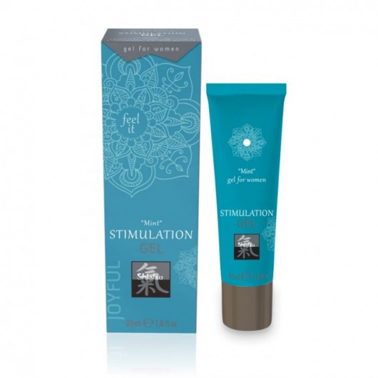 Возбуждающий интимный гель STIMULATION GEL Mint - 30 мл. - Shiatsu - купить с доставкой в Батайске