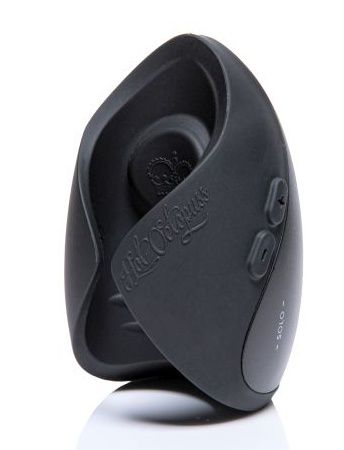 Черный инновационный мужской вибратор PULSE SOLO ESSENTIAL - Hot Octopuss - в Батайске купить с доставкой