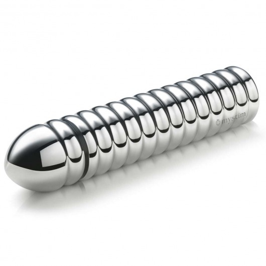 Рельефный фаллос для интенсивного электросекса Groovey George - 20 см. - MyStim - купить с доставкой в Батайске