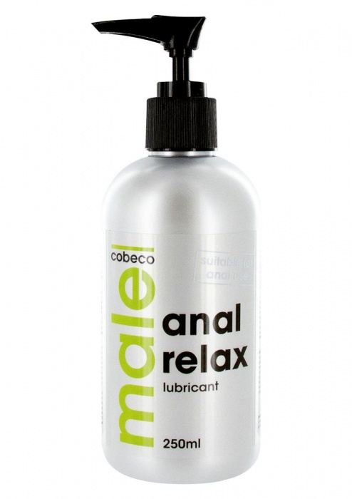 Анальный лубрикант MALE Cobeco Anal Relax Lubricant - 250 мл. - Cobeco - купить с доставкой в Батайске