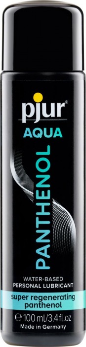 Лубрикант на водной основе с пантенолом pjur AQUA Panthenol - 100 мл. - Pjur - купить с доставкой в Батайске