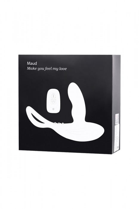 Черный стимулятор простаты Maud с вибрацией - Levett - в Батайске купить с доставкой