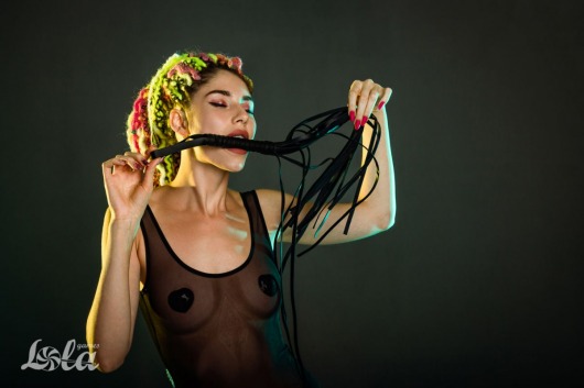 Черная плеть Blazing - 64 см. - Lola Games - купить с доставкой в Батайске