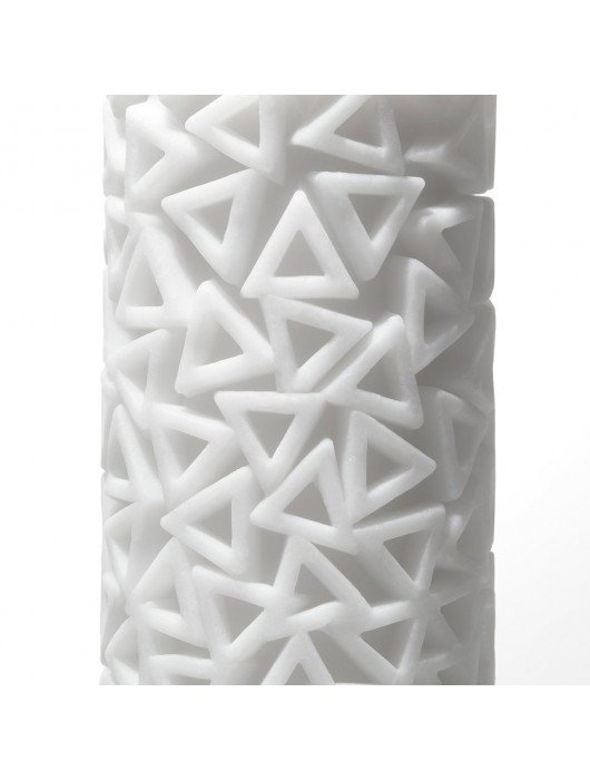Белый 3D мастурбатор PILE - Tenga - в Батайске купить с доставкой