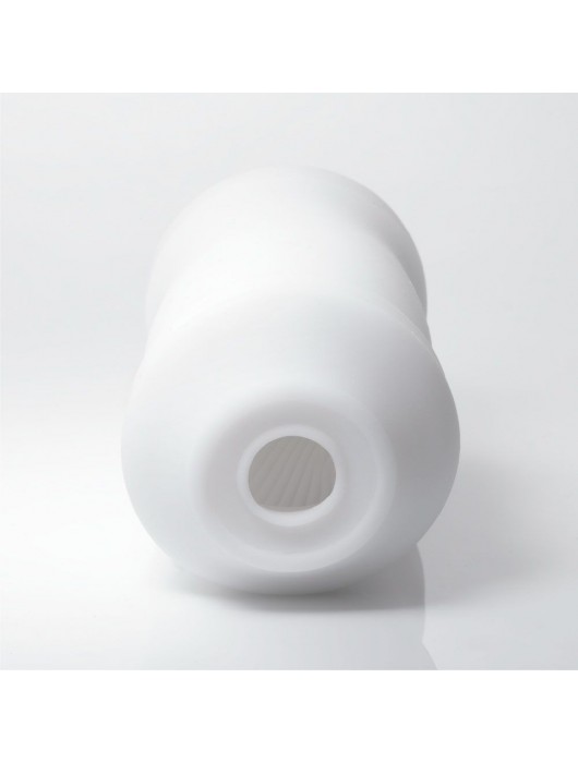 Белый 3D мастурбатор PILE - Tenga - в Батайске купить с доставкой