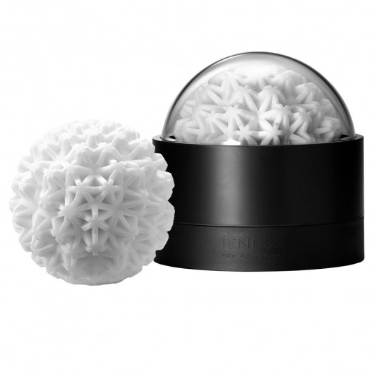 Белый мастурбатор Tenga Geo Coral - Tenga - в Батайске купить с доставкой