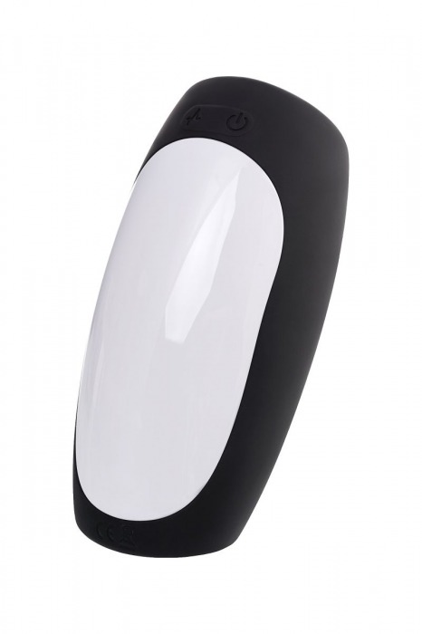 Черно-белый перезаряжаемый мастурбатор Erotist Hailstorm - Erotist Adult Toys - в Батайске купить с доставкой