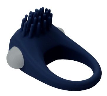 Синее эрекционное виброкольцо STIMU RING - Dream Toys - в Батайске купить с доставкой