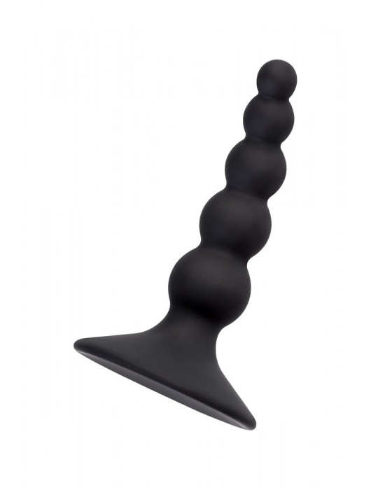 Черная анальная втулка Bootes - 10 см. - POPO Pleasure