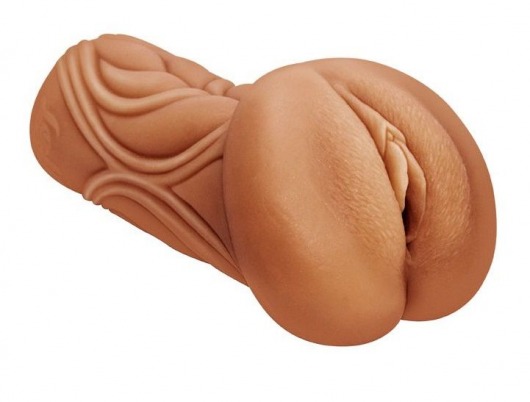 Кофейный мастурбатор-вагина Dumpling - Lola Games - в Батайске купить с доставкой