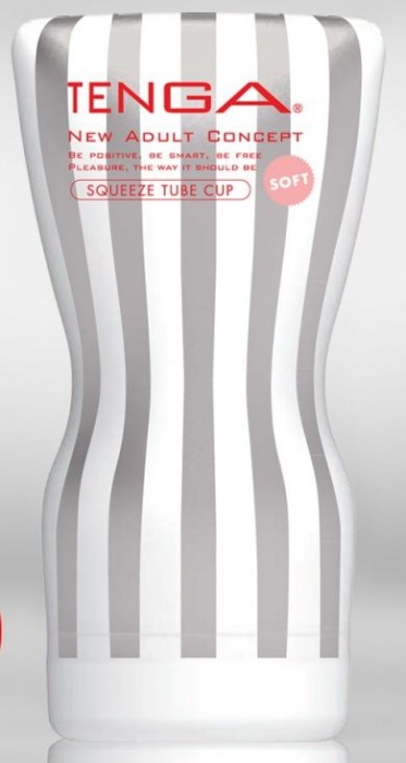 Мастурбатор TENGA Squeeze Tube Cup Soft - Tenga - в Батайске купить с доставкой