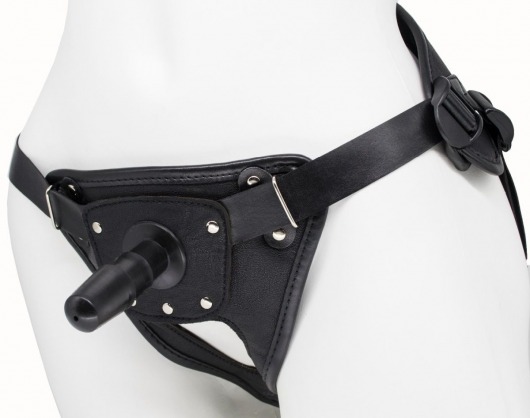 Черный пояс для насадок BEST CLASS STRAP - LOVETOY (А-Полимер) - купить с доставкой в Батайске