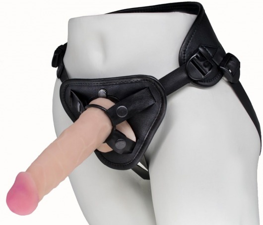 Пояс харнесс BEST UNI strap с 2 сменными насадками - 18,5 и 16 см. - LOVETOY (А-Полимер) - купить с доставкой в Батайске