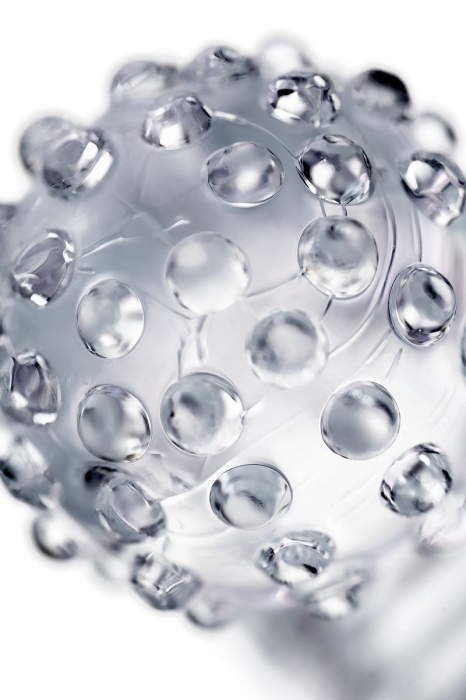 Прозрачная рельефная насадка на палец Ricol - 8 см. - A-toys