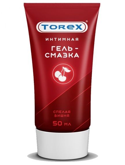 Смазка на водной основе TOREX  Спелая вишня  - 50 мл. - Torex - купить с доставкой в Батайске