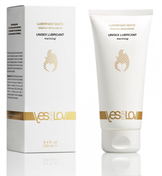 Лубрикант на водной основе с согревающим эффектом Warming Unisex Lubricant - 100 мл. - YESforLOV - купить с доставкой в Батайске