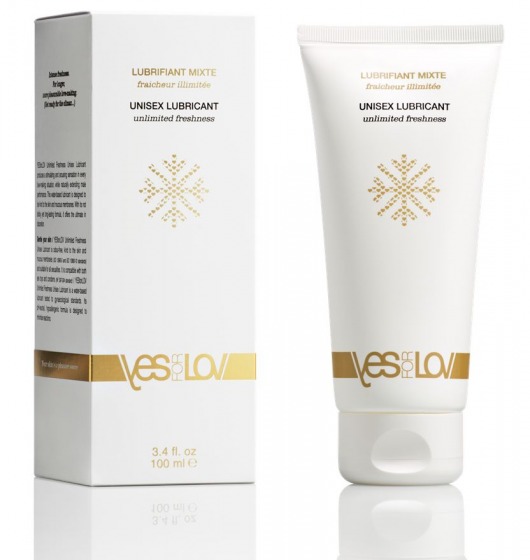 Лубрикант на водной основе с охлаждающим эффектом Unlimited Freshness Unisex Lubricant - 100 мл. - YESforLOV - купить с доставкой в Батайске