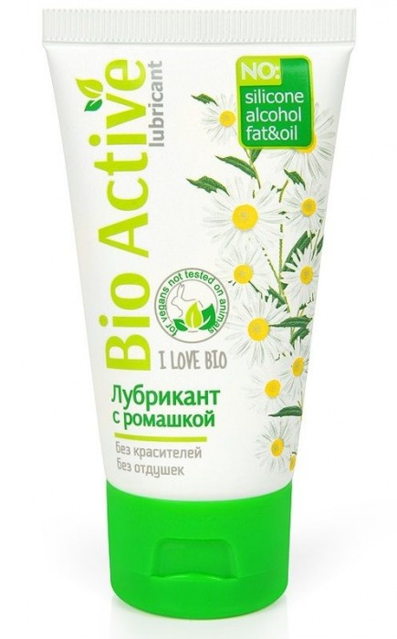 Гель-лубрикант на водной основе Bio Active - 50 гр. - Биоритм - купить с доставкой в Батайске
