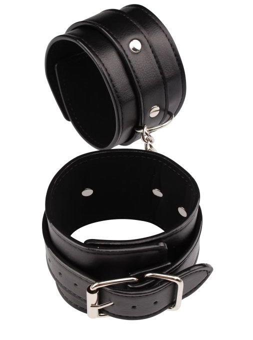 Черные оковы Classic Ankle Cuffs - Chisa - купить с доставкой в Батайске