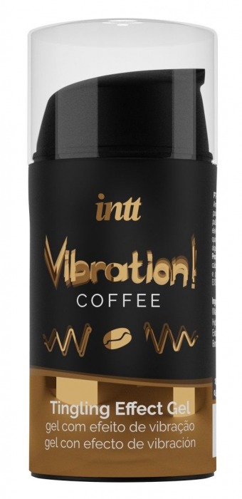 Жидкий интимный гель с эффектом вибрации Vibration! Coffee - 15 мл. - INTT - купить с доставкой в Батайске