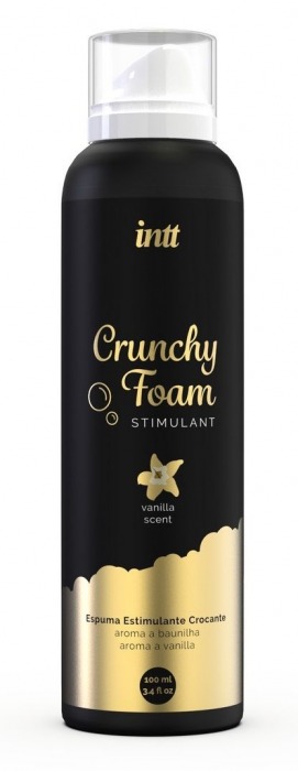 Пенка для массажа Crunchy Foam Stimulant Vanilla - 100 мл. - INTT - купить с доставкой в Батайске