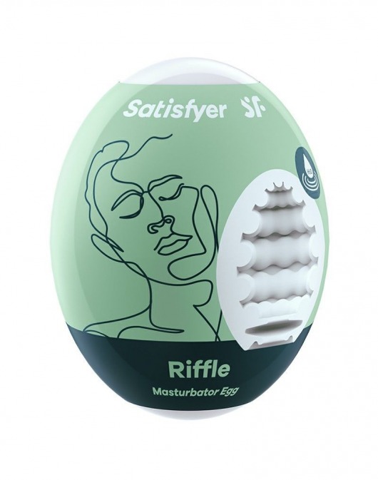 Мастурбатор-яйцо Satisfyer Riffle Mini Masturbator - Satisfyer - в Батайске купить с доставкой