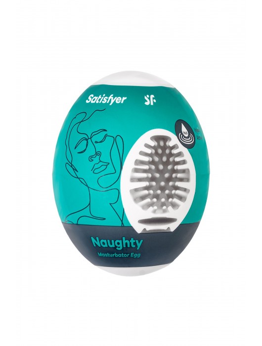 Мастурбатор-яйцо Satisfyer Naughty Mini Masturbator - Satisfyer - в Батайске купить с доставкой