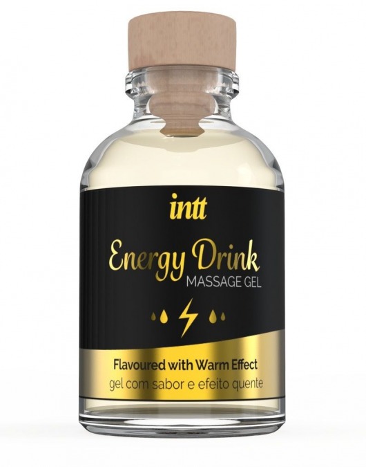 Массажный гель с согревающим эффектом Energy Drink - 30 мл. - INTT - купить с доставкой в Батайске