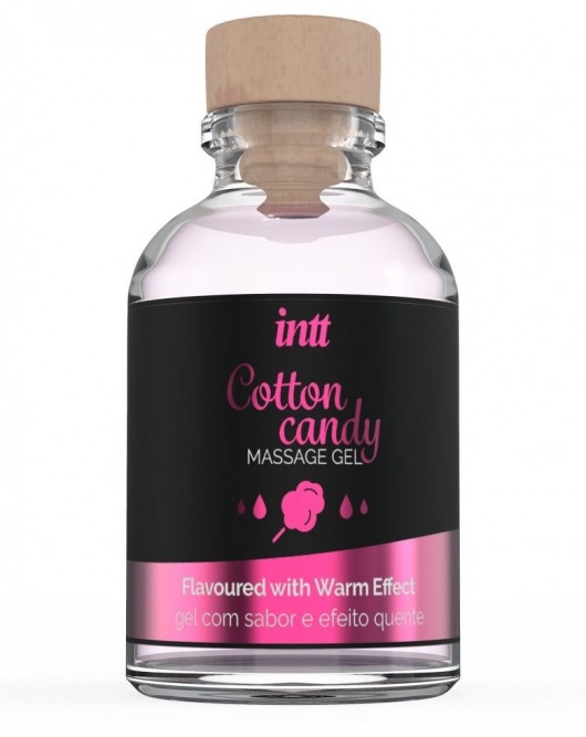 Массажный гель с согревающим эффектом Cotton Candy - 30 мл. - INTT - купить с доставкой в Батайске