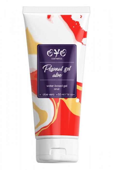 Анальная смазка на водной основе OYO Personal Gel Aloe - 50 мл. - OYO - купить с доставкой в Батайске
