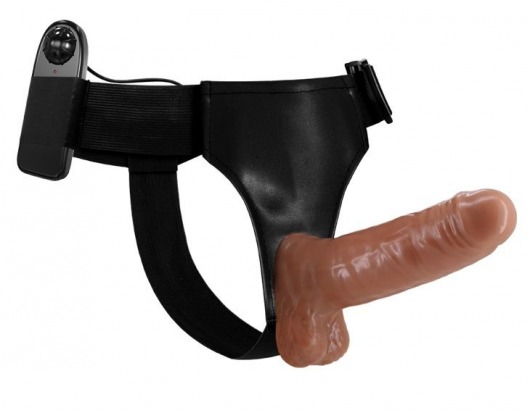 Страпон на трусиках с вибрацией Ultra Passionate Harness - 16 см. - Baile - купить с доставкой в Батайске